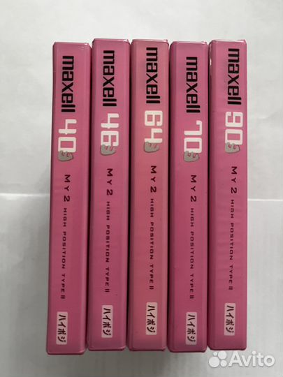 Аудиокассеты maxell My 2