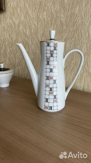 Фарфоровый Сервиз кофейный гдр