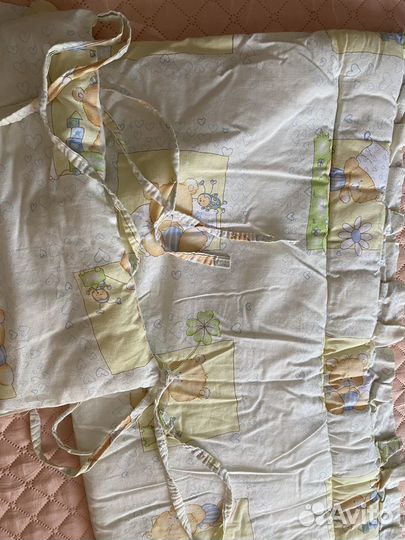 Бортики в детскую кроватку бу