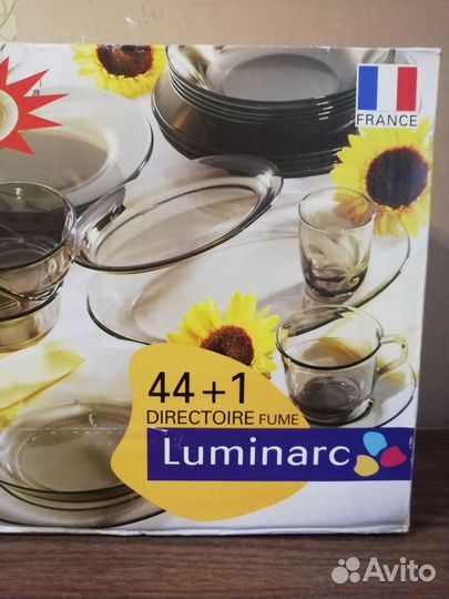 Чайные чашки с блюдцами Luminarc