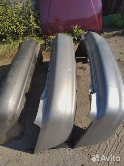 Бампера задние chevrolet lanos, седан