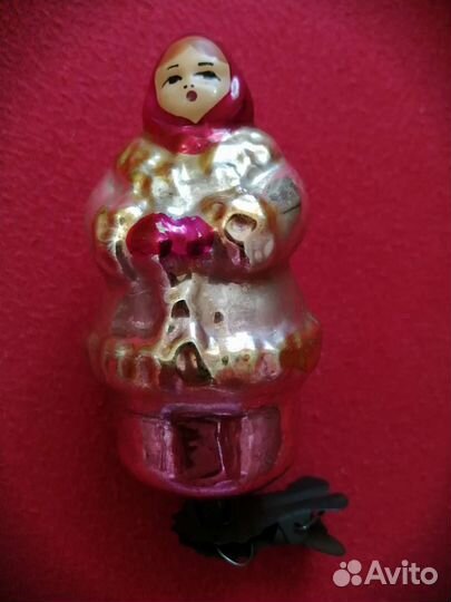 Елочные игрушки СССР на прищепке