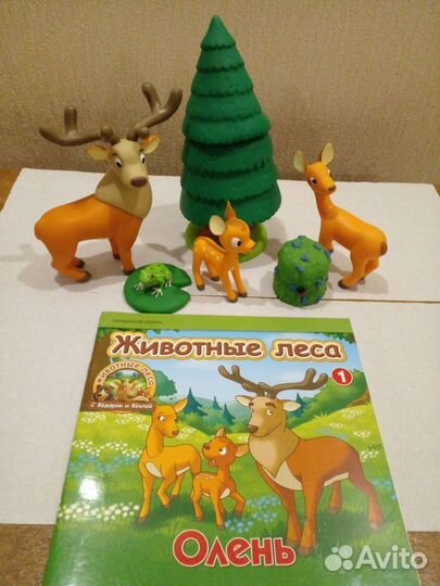 Животные леса Олень