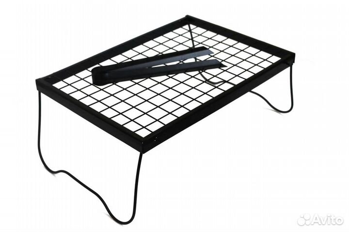 Гриль складной 350*250мм с щипцами