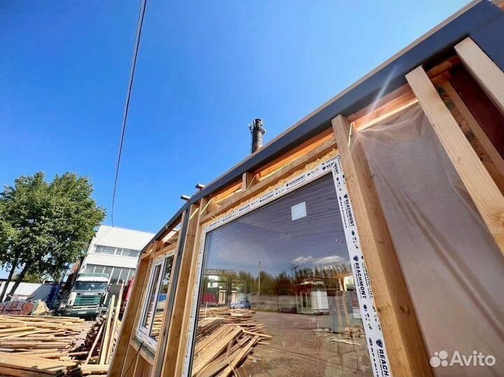 Модульный дом бытовка лофт