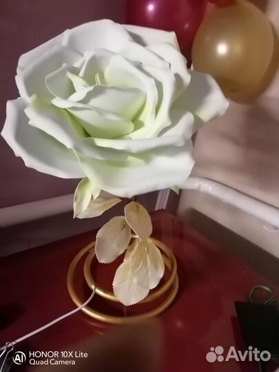 Светильник роза из изолона