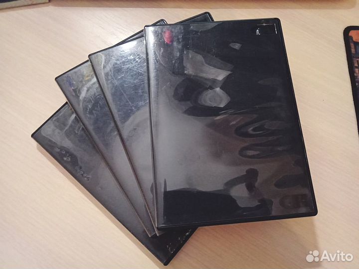 Коробки от игр для PS2 (DVD-box)