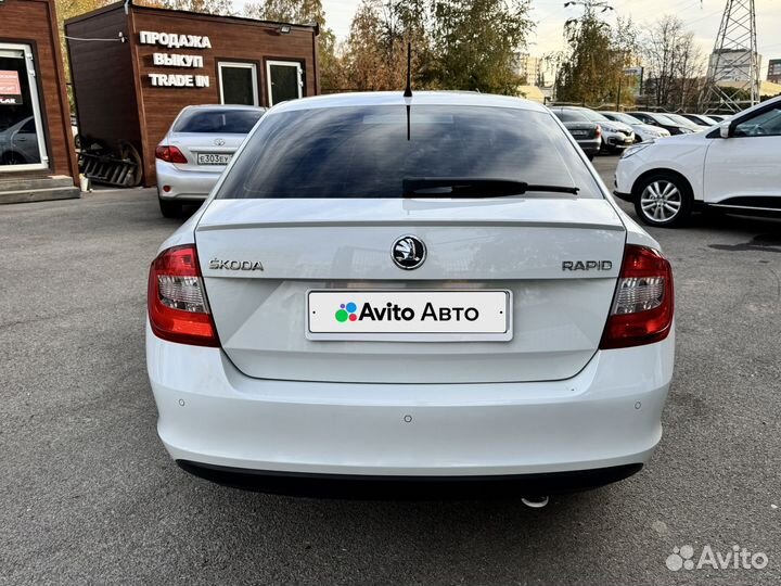 Skoda Rapid 1.4 AMT, 2014, 136 392 км