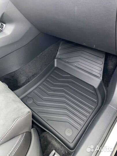 Коврики резиновые 3D LUX для Skoda Karoq 2017г