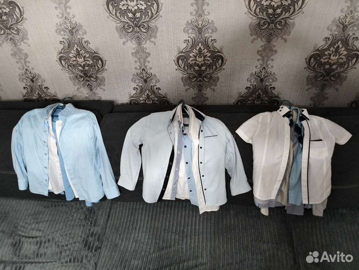 Рубашки подростковые