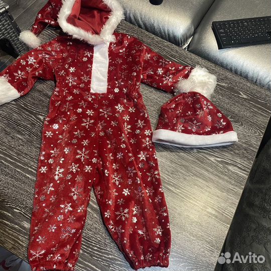 Костюм деда мороза детский