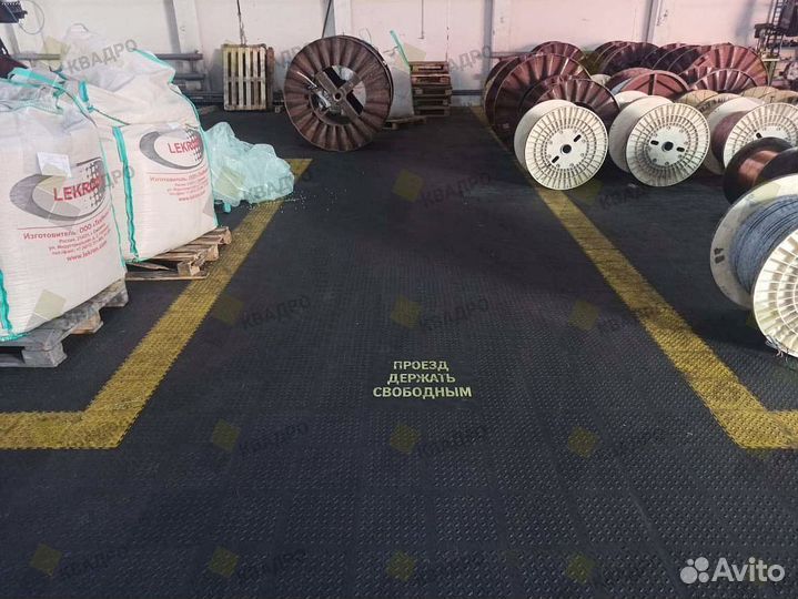 Модульные полы для гаража
