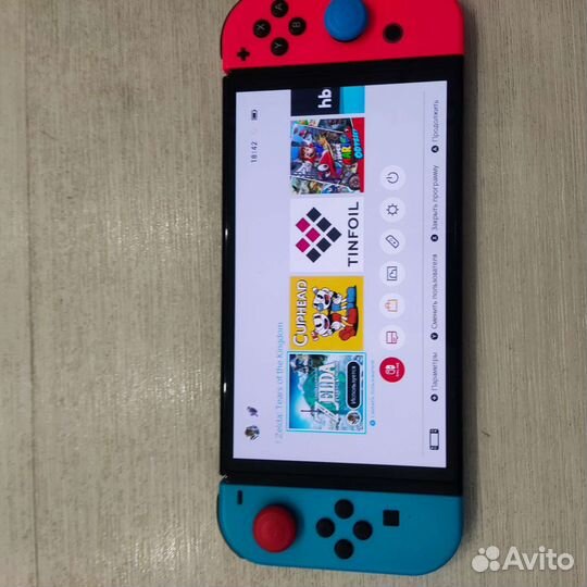Nintendo Switch oled прошитая