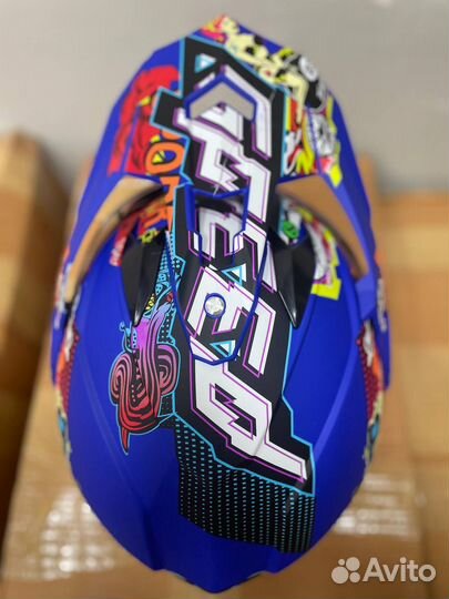 Мотошлем кроссовый