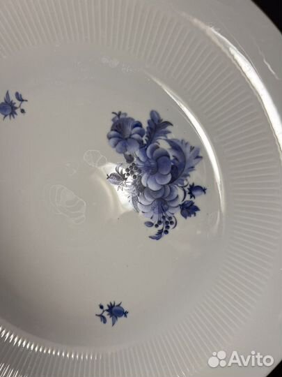 Блюдо тарелка фарфор гдр Colditz кольдиц