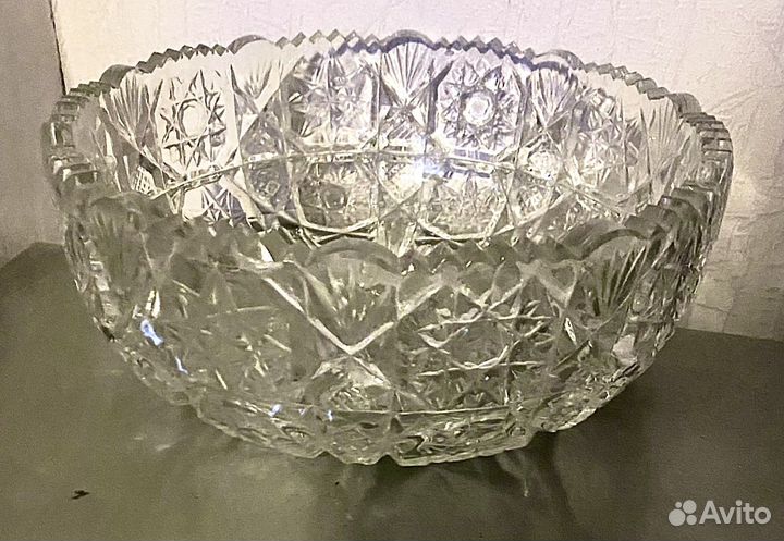 Хрустальный салатник