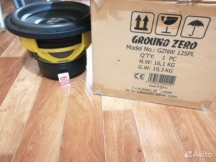 Динамик сабвуфер 12