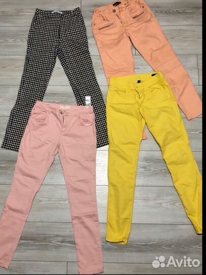 Джинсы, брюки, шорты, лосины 10-13л