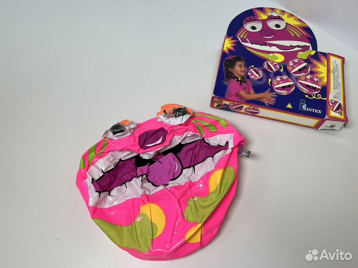 Надувной мяч intex винтаж оригинал 2000г новое