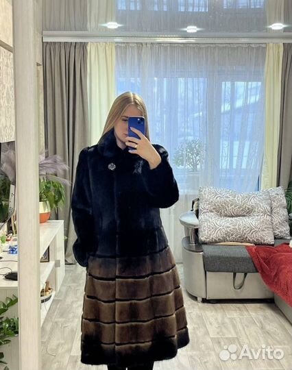 Шуба норковая 46 48