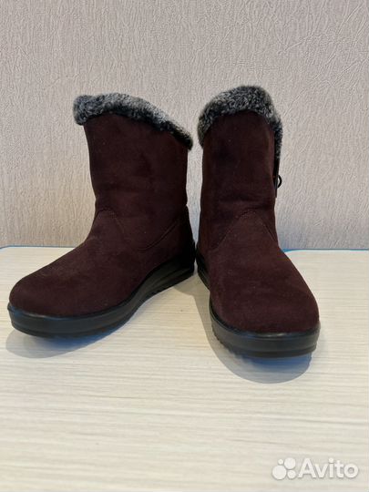 Полусапоги 36,замша,новые