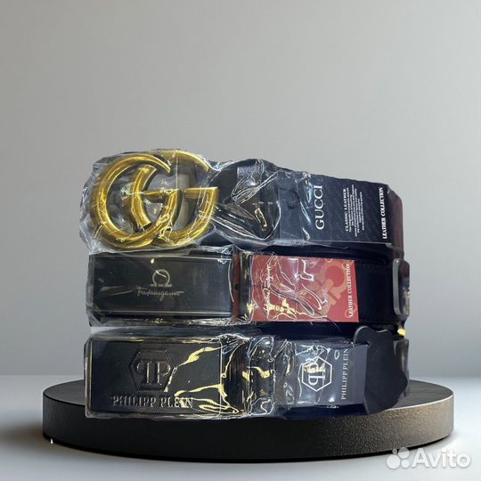 Ремень кожаный