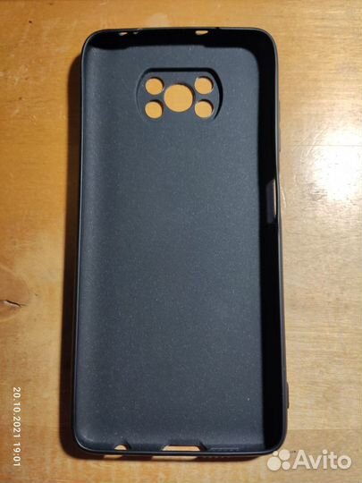 Чехол для Xiaomi poco X3 / X3 PRO черный новый