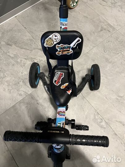 Трехколесный велосипед с родительской ручкой