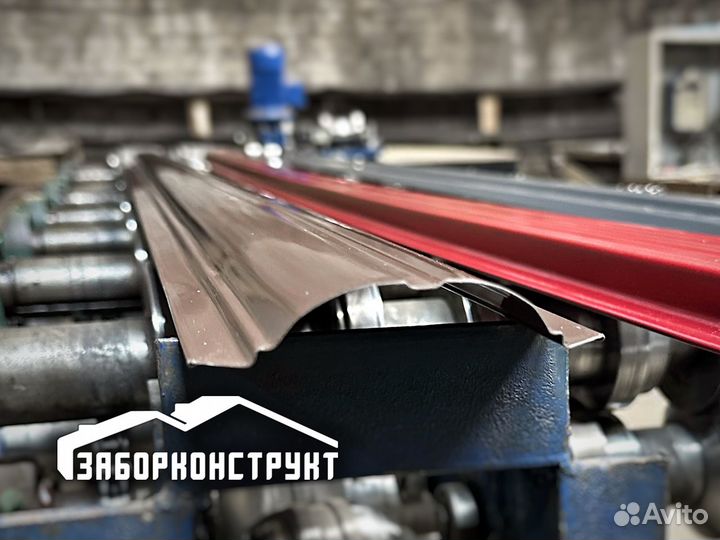 Штакетник металлический евро с доставкой