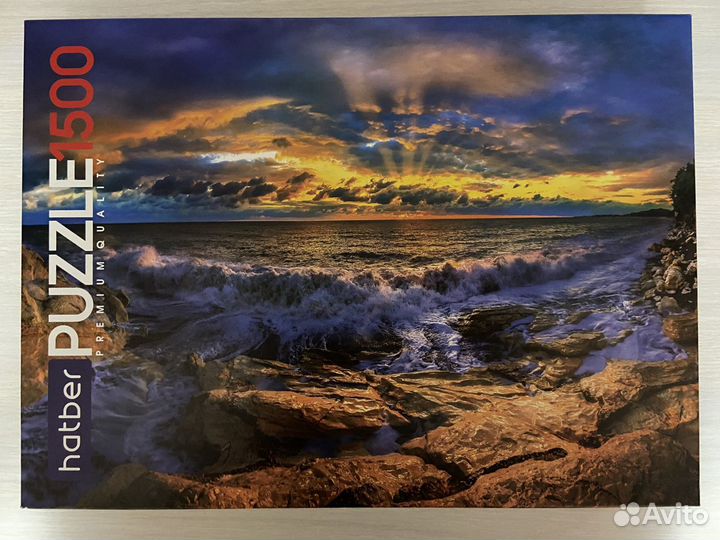 Пазл puzzle hatber 1500 83x58см