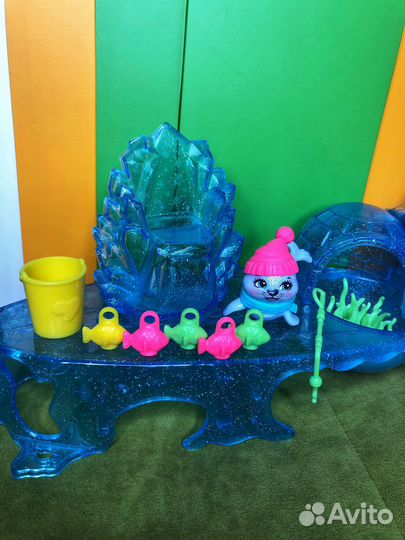 Набор enchantimals зимняя рыбалка морж