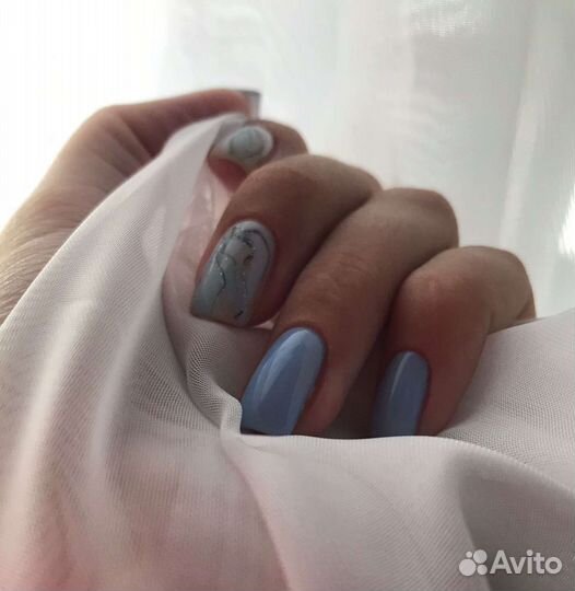 Наращивание ногтей, укрепление, маникюр, педикюр