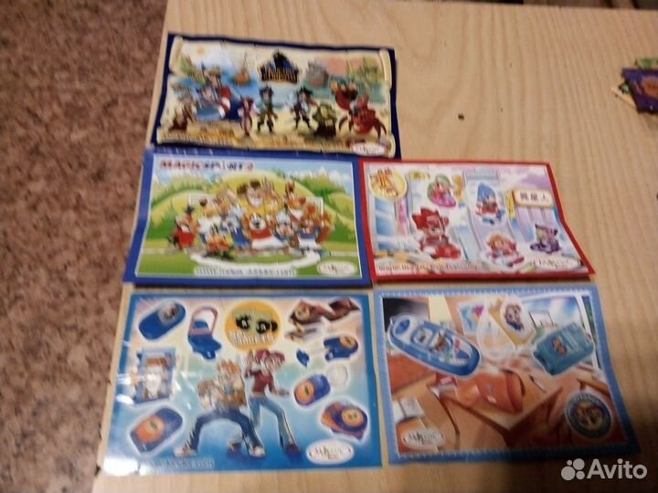 Вкладыши, гномы и др