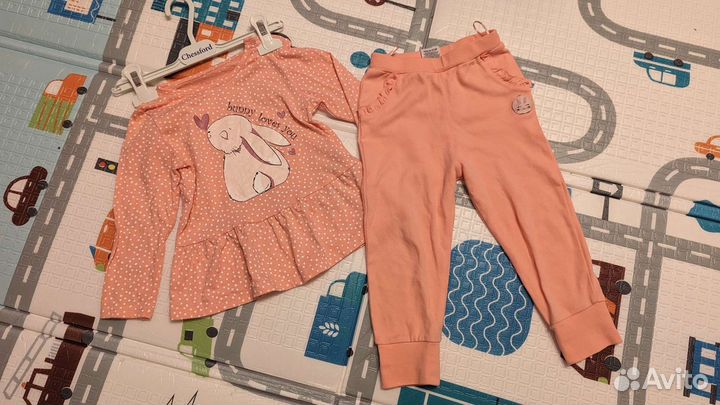 Пакет одежды для девочки 86 92 см
