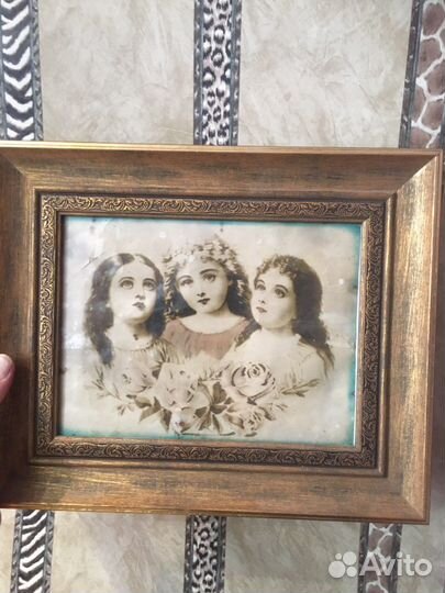 Вера Надежда Любовь старинная картина