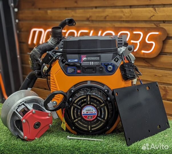 Двигатель Лифан 29 л.с. на снегоход Буран