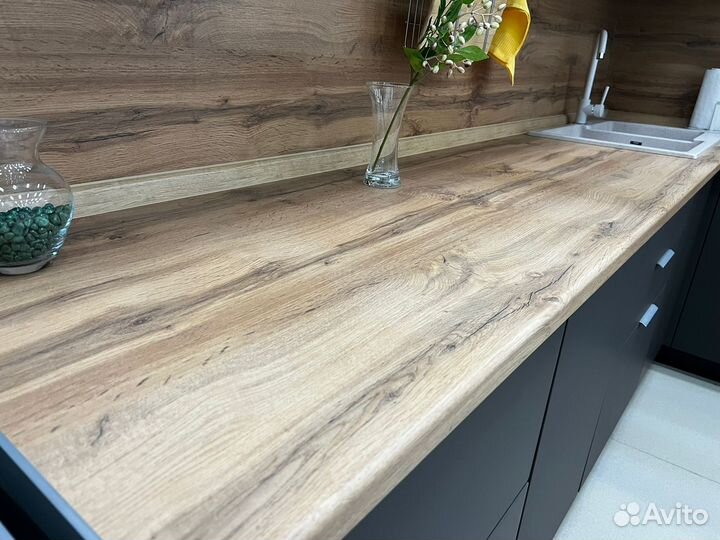 Кухня прямая гарнитур кухонный