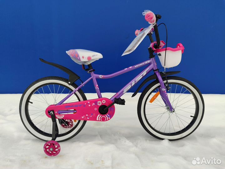 Велосипед детский 20 Aist wiki фиолетовый