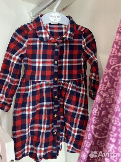 Платье для девочки 92