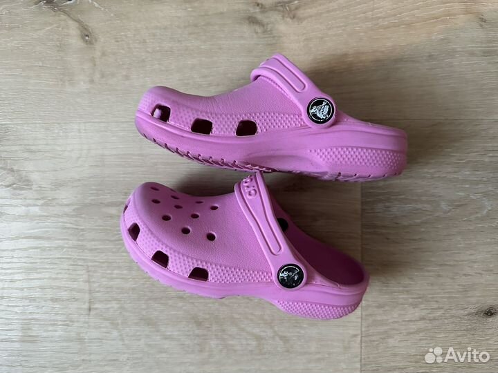 Тапки crocs c10 розовые