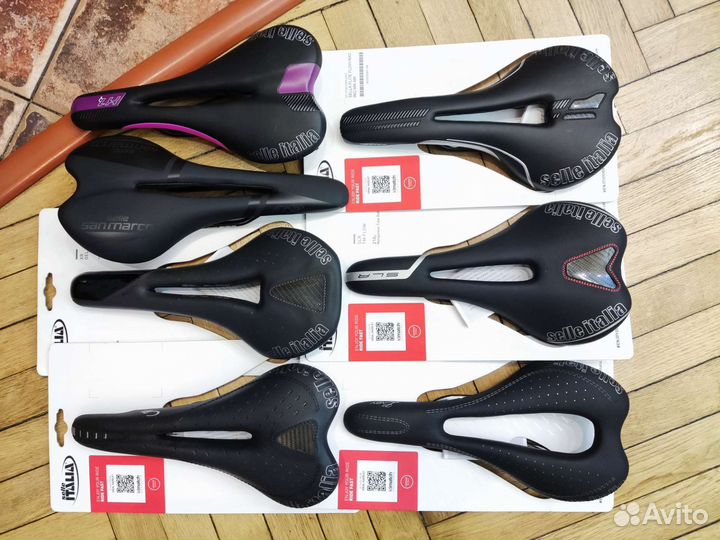 Седла Selle Italia, San Marco, Ergon, Wtb и др