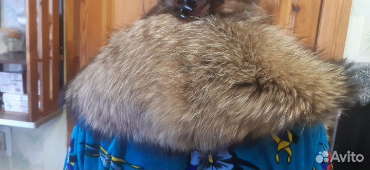 Воротник из меха Енота