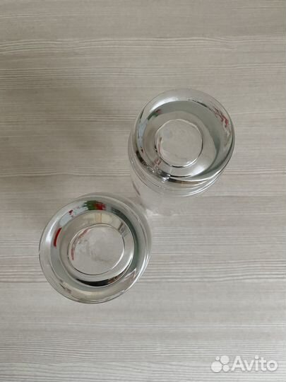 Стаканы из стекла с рисунком, СССР