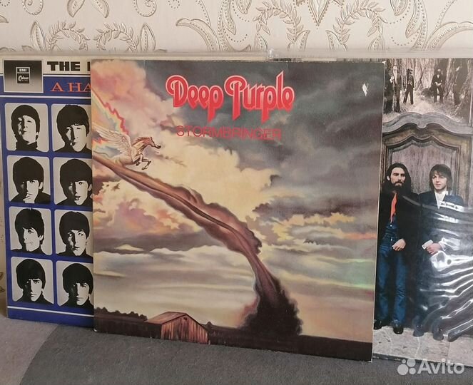 Lp Deep Purple Stormbringer 1974 Purple Germ NM