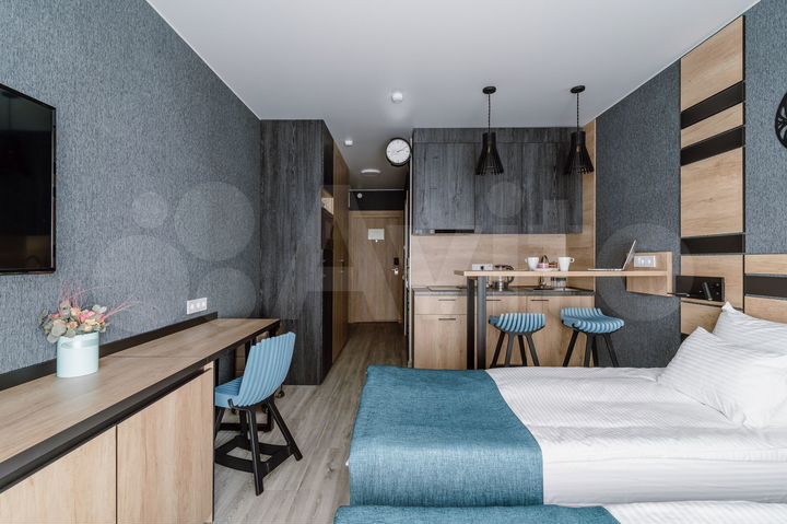 Квартира-студия, 23,4 м², 4/18 эт.