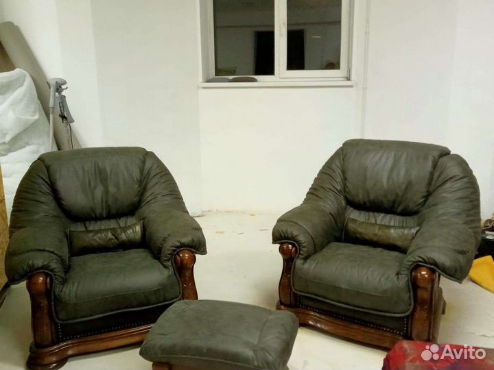 Услуги перетяжки мягкой мебели