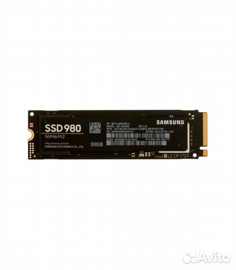 500 гб SSD M.2 накопитель Samsung 980 (MZ-V8V500BW