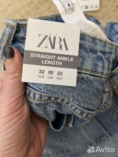 Джинсы Zara 34 новые,оригинал