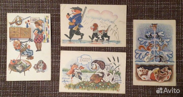 Открытки старинные