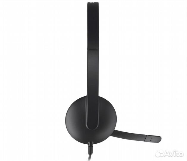 Гарнитура проводная logitech H340, USB